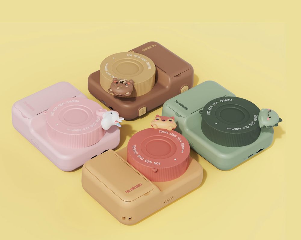 Zoo Print Fox detail